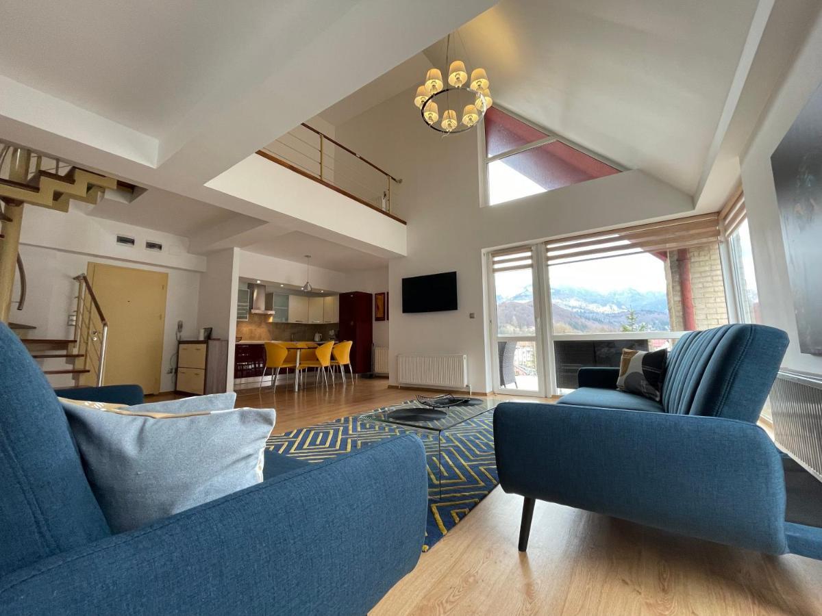Ferienwohnung Kyra Luxury Penthouse Sinaia Exterior foto